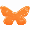 Световозвращатель подвеска 'Бабочки', ПВХ, 7 см ярко-оранжевый