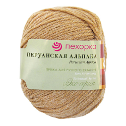 Пряжа Пехорка 'Перуанская альпака' 50гр., 150м (50% перуанская альпака, 50% мериносовая шерсть)