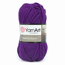 Пряжа YarnArt 'Merino Bulky' 100гр 100м (25% шерсть, 75% акрил)