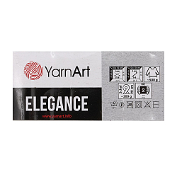 Пряжа YarnArt 'Elegance' 50гр 130м (88% хлопок, 12% металлик)