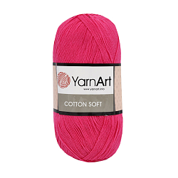 Пряжа YarnArt 'Cotton soft' 100гр 600м (55% хлопок, 45% акрил)