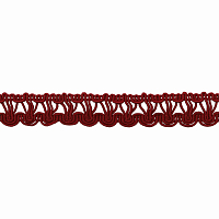 С920 Тесьма отделочная, 18 мм*10 м (бордо)