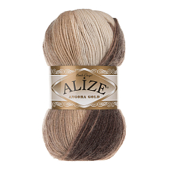 Пряжа ALIZE 'Angora Gold Batik' 100гр. 550м (80% акрил, 20% шерсть) ТУ