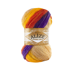 Пряжа ALIZE 'Angora Gold Batik' 100гр. 550м (80% акрил, 20% шерсть) ТУ