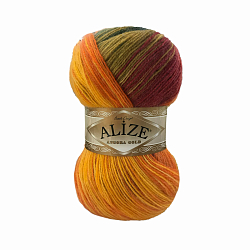 Пряжа ALIZE 'Angora Gold Batik' 100гр. 550м (80% акрил, 20% шерсть) ТУ