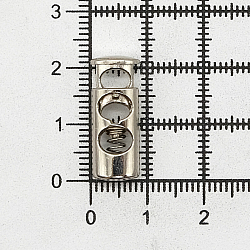 0305-5043 Стопор 'Цилиндр' 2отв. d=4,4мм, 23*8мм, металл