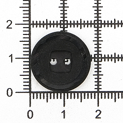 0311-1186B Пуговица 28L (18мм) 2 прокола, пластик