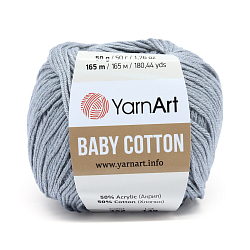 Пряжа YarnArt 'Baby Cotton' 50гр 165м (50% хлопок, 50% акрил)