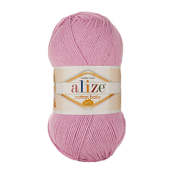 Пряжа ALIZE 'COTTON BABY SOFT ' 100гр. 270м (50% хлопок, 50% акрил)