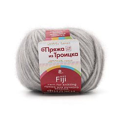 Пряжа из Троицка 'Фиджи' 50гр. 95м. (20% мериносовая шерсть, 60% хлопок, 20% акрил)