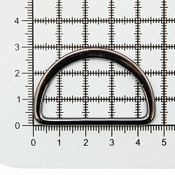 819-035 Полукольцо литое 40мм (47*30мм) цв.металл