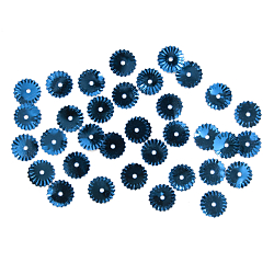 Пайетки рельефные 10мм, Astra&Craft 10г (A5 синий)