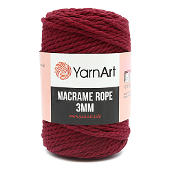 Пряжа YarnArt 'Macrame Rope 3мм' 250гр 63м (60% хлопок, 40% вискоза и полиэстер)