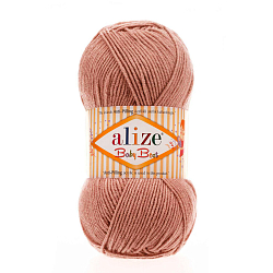 Пряжа Alize 'Baby Best' 100г 240м (10% бамбук, 90% акрил) с эффектом АНТИПИЛЛИНГ