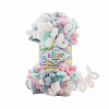 Пряжа Alize 'Puffy Color' 100г 9м (100% микрополиэстер) 6529 секционный