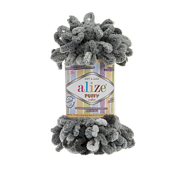 Пряжа Alize 'Puffy Color' 100г 9м (100% микрополиэстер)