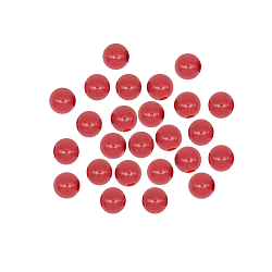 Бусины пластиковые, глянцевые, цветные, круглые, 6мм, 15гр, 130(+/-10)шт/упак, Astra&Craft