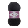 Пряжа ALIZE 'Cotton gold' 100гр. 330м. (55% хлопок, 45% акрил) ТУ 60 черный