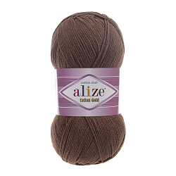 Пряжа ALIZE 'Cotton gold' 100гр. 330м. (55% хлопок, 45% акрил) ТУ