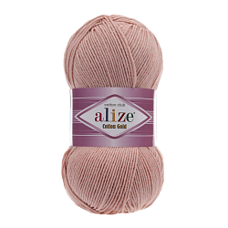 Пряжа ALIZE 'Cotton gold' 100гр. 330м. (55% хлопок, 45% акрил) ТУ