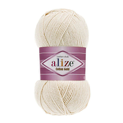 Пряжа ALIZE 'Cotton gold' 100гр. 330м. (55% хлопок, 45% акрил) ТУ