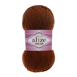 Пряжа ALIZE 'Cotton gold' 100гр. 330м. (55% хлопок, 45% акрил) ТУ