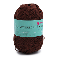 Пряжа Пехорка 'Классический хлопок' 100гр. 250м. (мерсеризированный хлопок 100%)