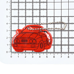 Светоотражающая подвеска 'Машина', 5,5 см, упак./2 шт.