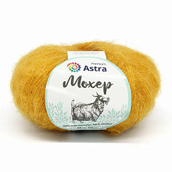 Пряжа Astra Premium 'Мохер' (Mohair) 25гр 190м (+/-5%) (50% кид мохер, 50% акрил)